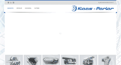 Desktop Screenshot of klaas-parlar.com